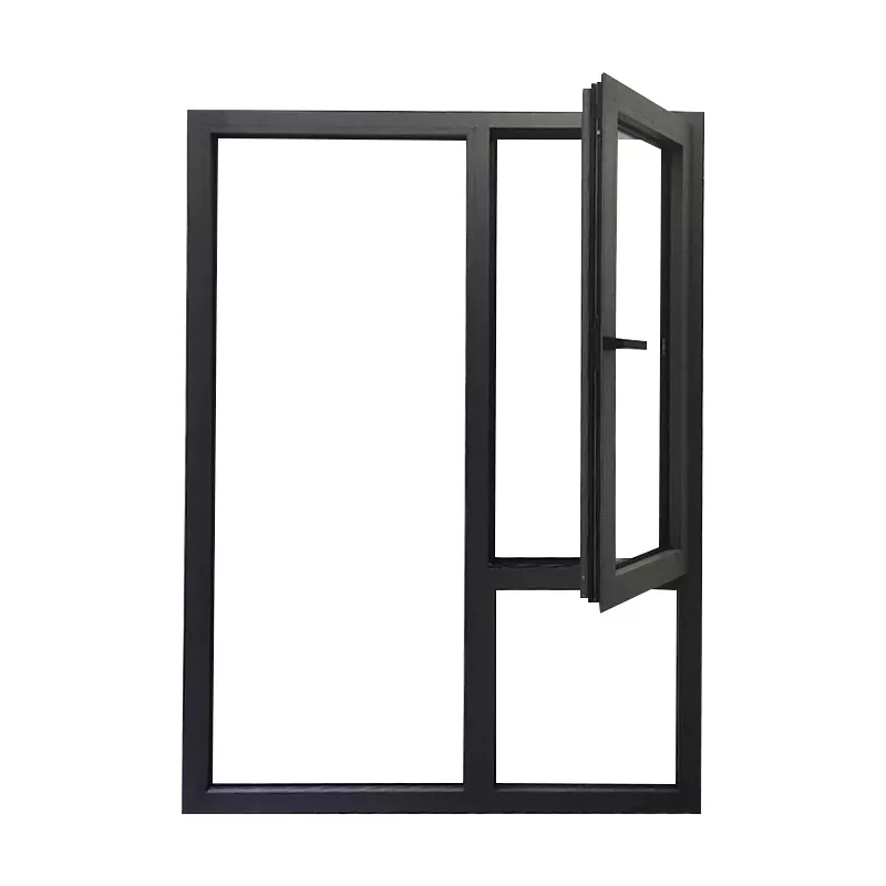 Jendela Paduan Aluminium Dilapisi Fluorokarbon